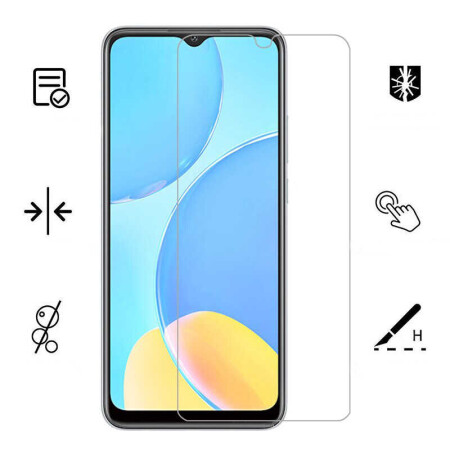 Alcatel 1S 2021 Zore Maxi Glass Temperli Cam Ekran Koruyucu - 3