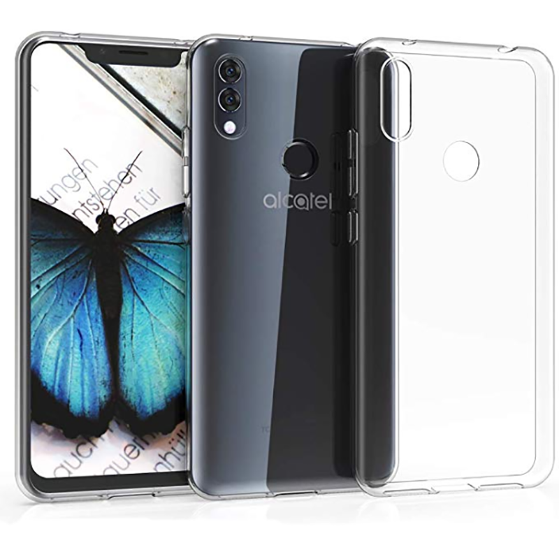 Alcatel 5V Kılıf Zore Süper Silikon Kapak - 1