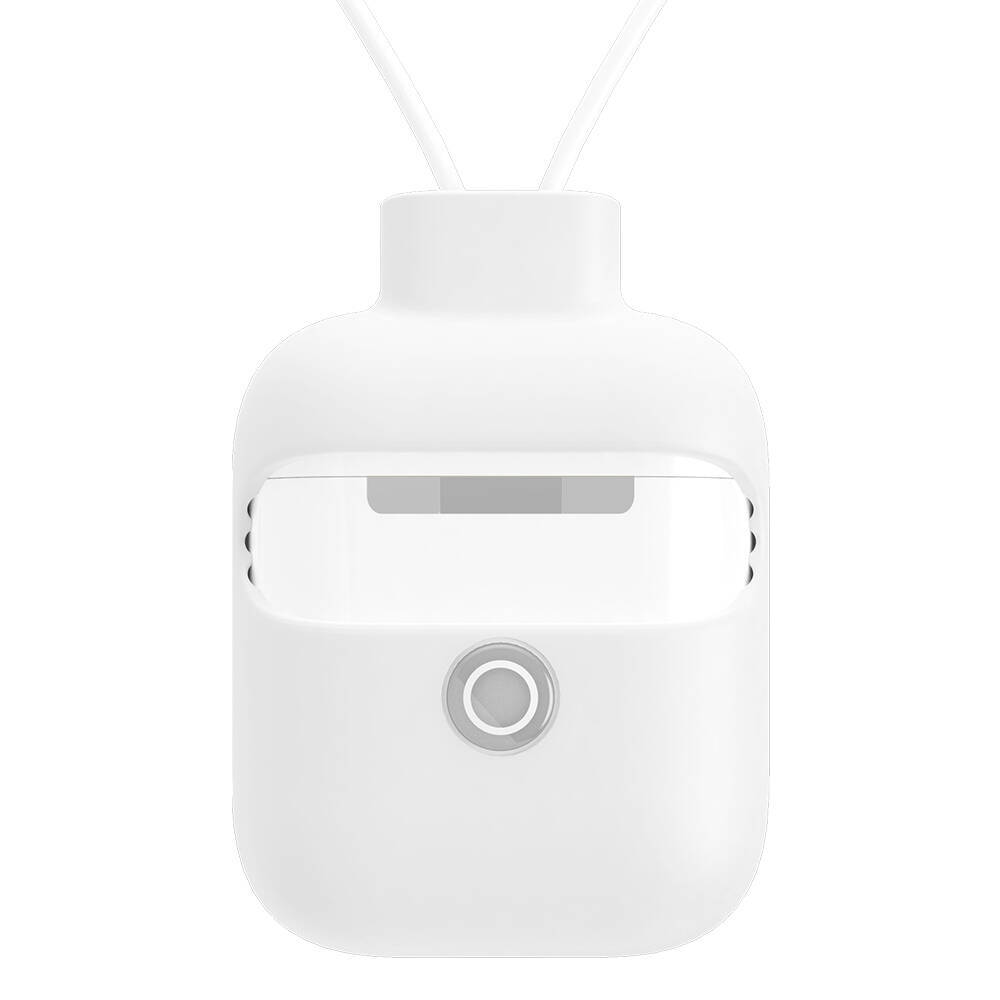 Apple Airpods 2. Nesil Boyun Askılı Jelly Bean Tasarımlı Kablosuz Şarj Özellikli Switcheasy ColorBuddy Kapak - 2