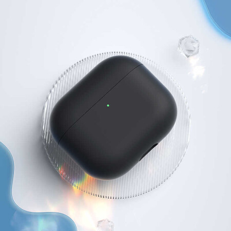 Apple Airpods 3 Kılıf Benks Liquid Silikon PC Kapak - 12