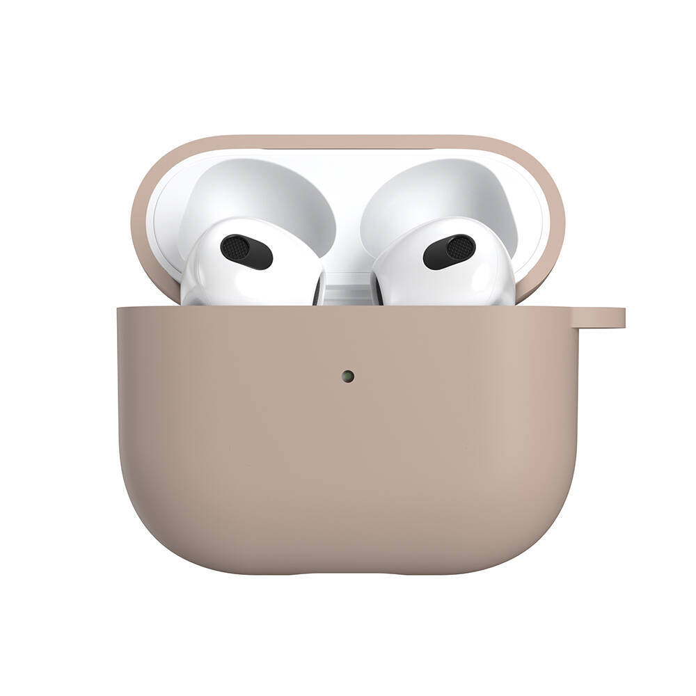 Apple Airpods 3. Nesil Yumuşak Dokunuşlu Likit Silikon Tasarımlı Switcheasy Skin Kapak - 15