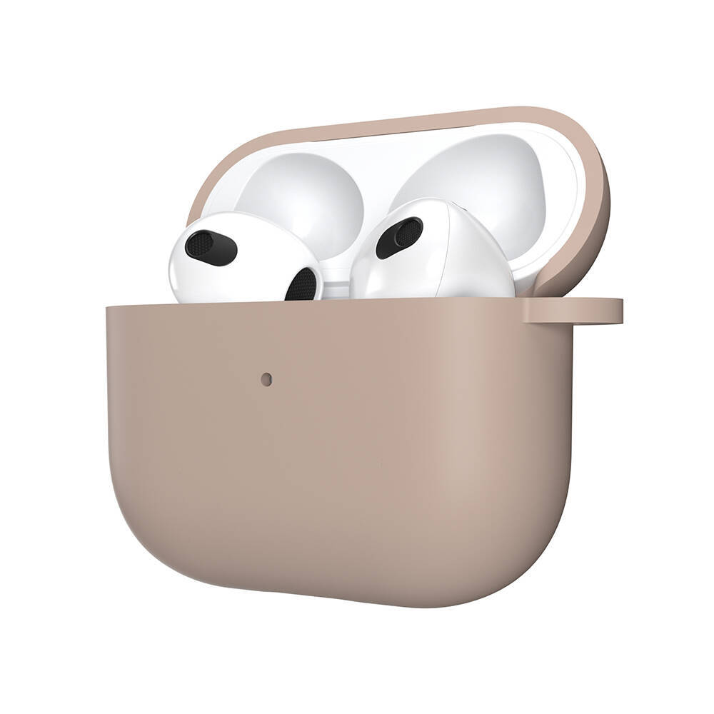 Apple Airpods 3. Nesil Yumuşak Dokunuşlu Likit Silikon Tasarımlı Switcheasy Skin Kapak - 16