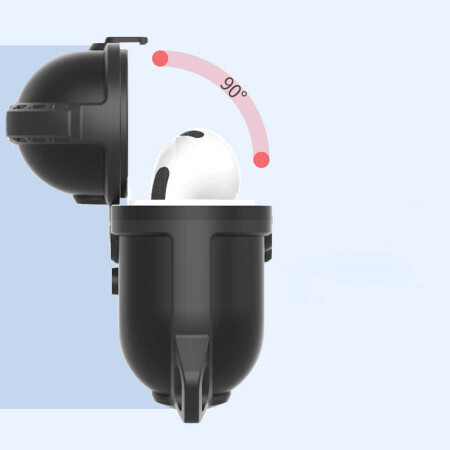 Apple Airpods 3. Nesil Zore Airbag 16 Silikon 1-1 Su Geçirmez Kılıf - 21