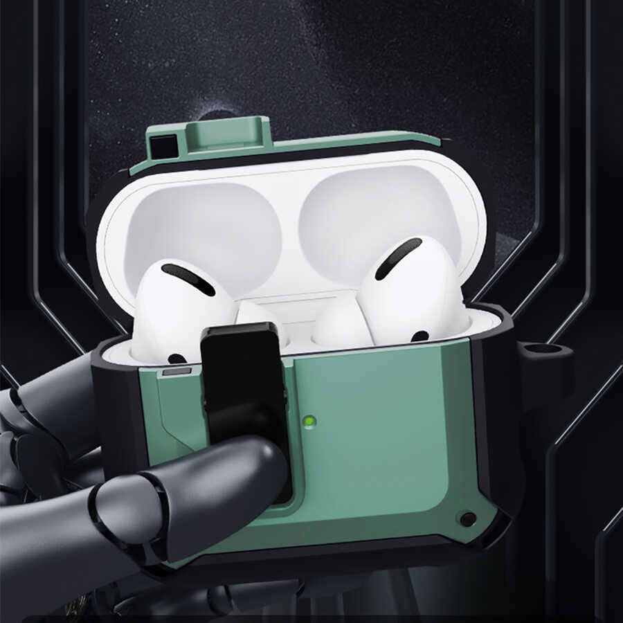 Apple Airpods 3.Nesil Kılıf Wiwu Mecha Kılıf - 13