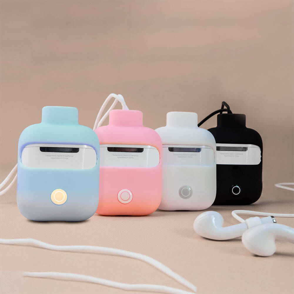 Apple Airpods Boyun Askılı Jelly Bean Tasarımlı Switcheasy ColorBuddy Kapak - 8