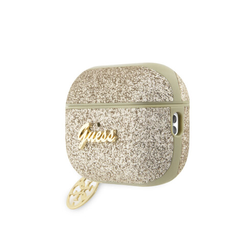 Apple Airpods Pro 2 Kılıf GUESS Glitter 4G Charm Kapak - 2