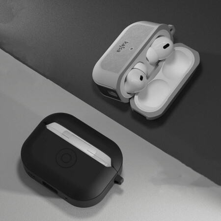 Apple Airpods Pro 2 Kılıf Kajsa Luxe Collection Kablosuz Şarj Uyumlu Kılıf - 12