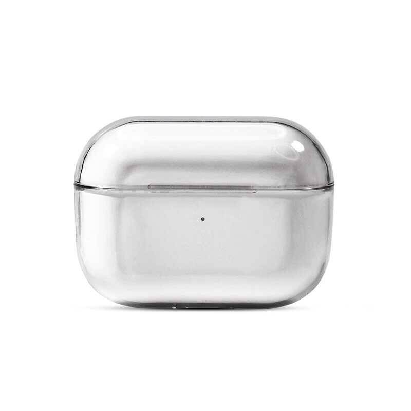 Apple Airpods Pro Kılıf Şeffaf Sert Kristal Zore Airbag 14 Kılıf - 3