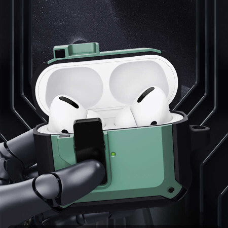 Apple Airpods Pro Kılıf Wiwu Mecha Kılıf - 13