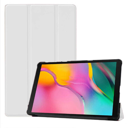 Apple iPad 10.2 2021 (9.Nesil) Zore Smart Cover Standlı 1-1 Kılıf - 4