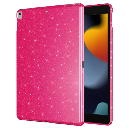 Apple iPad 10.2 (8 Generation) Glittered Shiny Look Zore Tablet Koton Case - 16