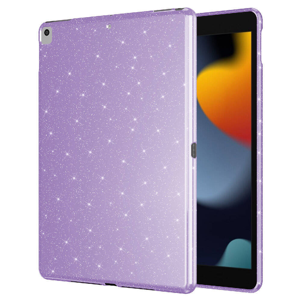 Apple iPad 10.2 (8 Generation) Glittered Shiny Look Zore Tablet Koton Case - 12