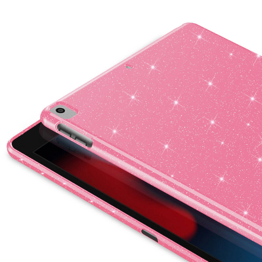 Apple iPad 10.2 (8 Generation) Glittered Shiny Look Zore Tablet Koton Case - 17