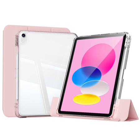 ​Apple iPad 10.9 2022 (10.Nesil) Kılıf Magnetik Ayrılabilen Airbagli Zore Sliding Tablet Kılıfı - 3