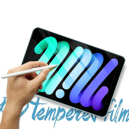 Apple iPad 10.9 2022 (10.Nesil) Zore 5in1 Tablet Temperli Cam Ekran Koruyucu - 6