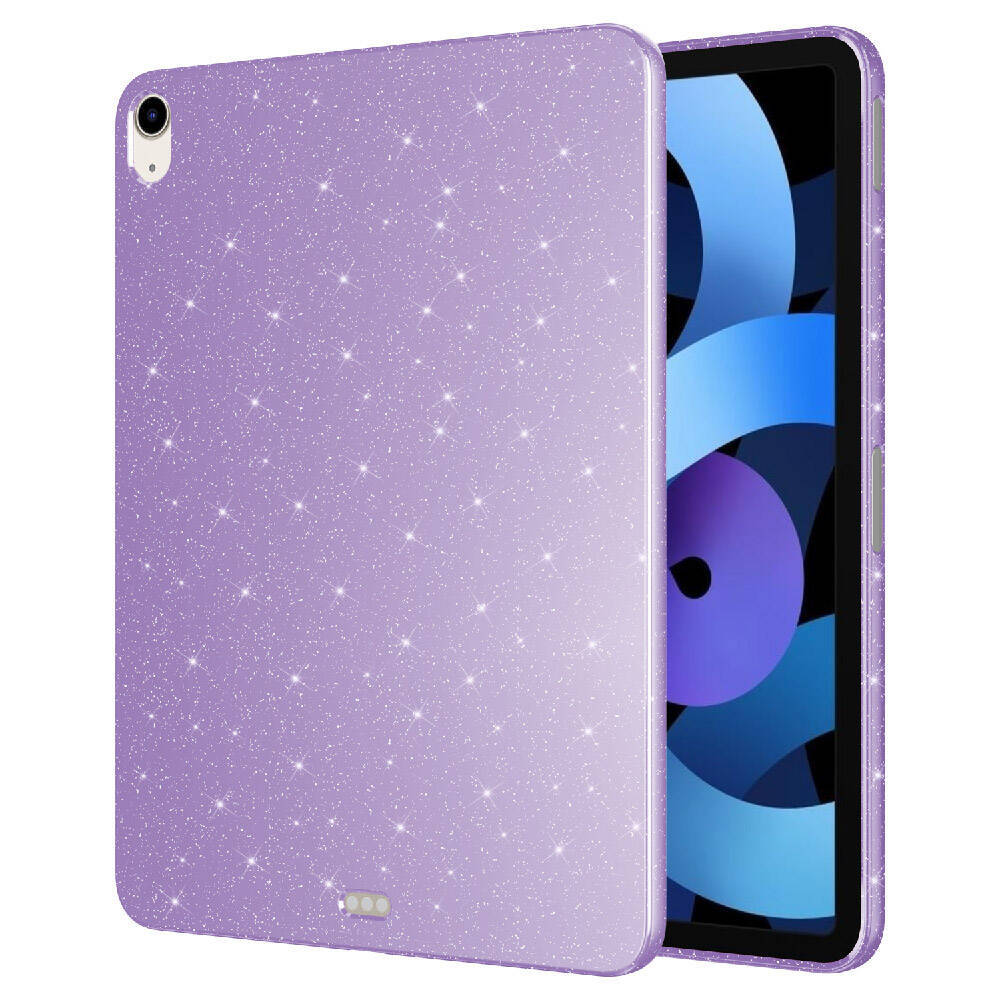 Apple iPad Air 10.9 2020 (4 Generation) Zore Tablet Koton Case with Glittering Glossy Appearance - 7