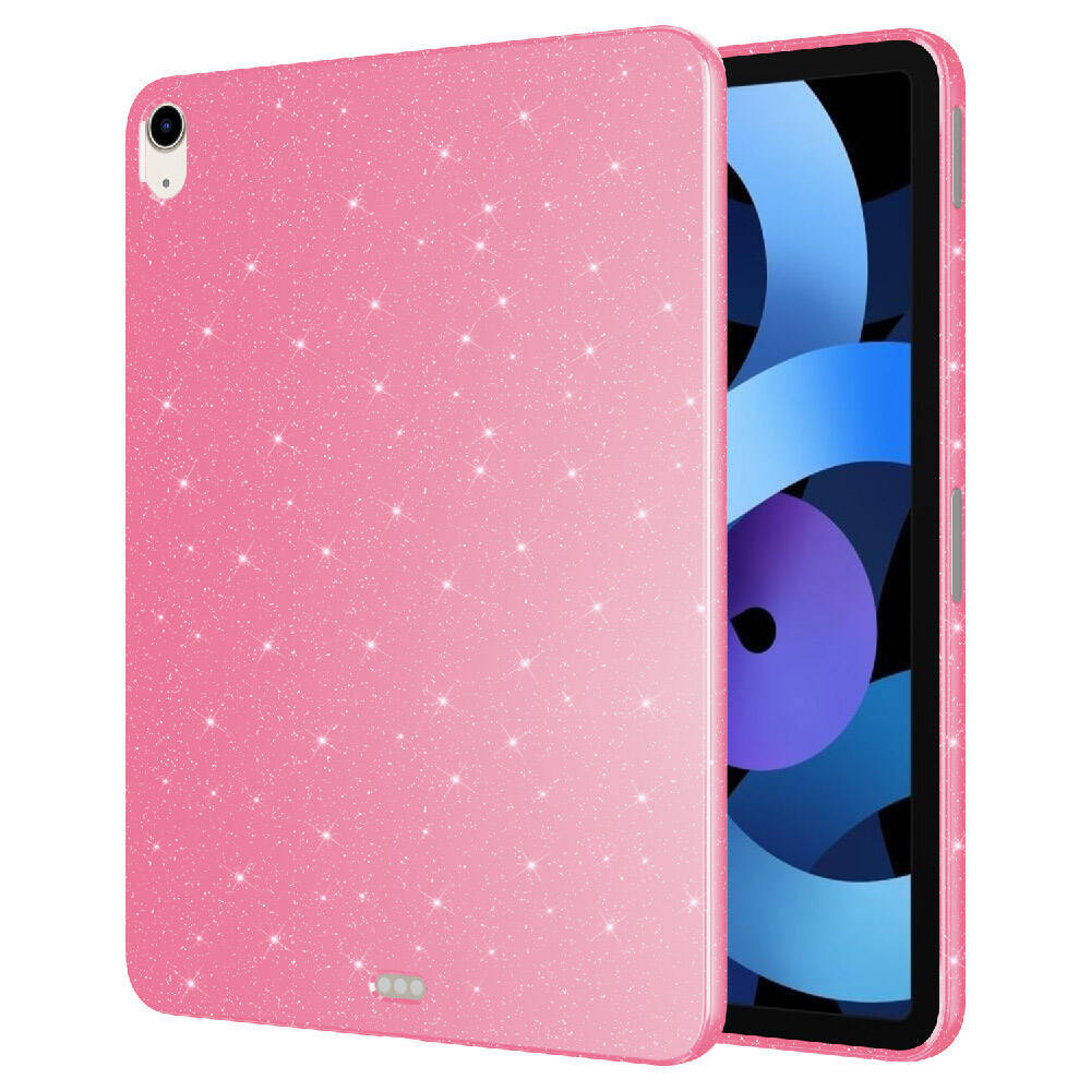 Apple iPad Air 10.9 2020 (4 Generation) Zore Tablet Koton Case with Glittering Glossy Appearance - 9