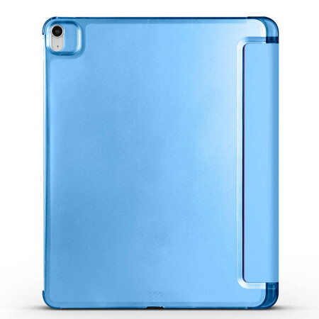 Apple iPad Air 10.9 2020 (4.Nesil) Zore Smart Cover Kalem Bölmeli Standlı 1-1 Kılıf - 12