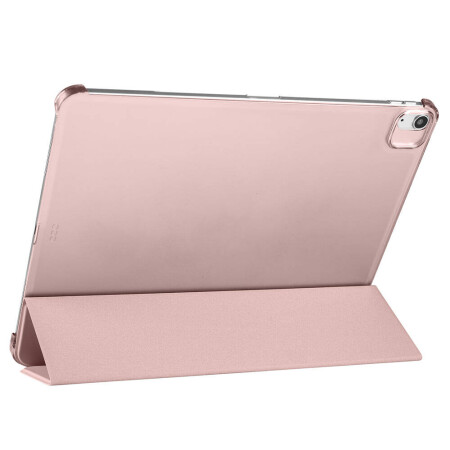 Apple iPad Air 10.9 2020 (4.Nesil) Zore Smart Cover Kalem Bölmeli Standlı 1-1 Kılıf - 14