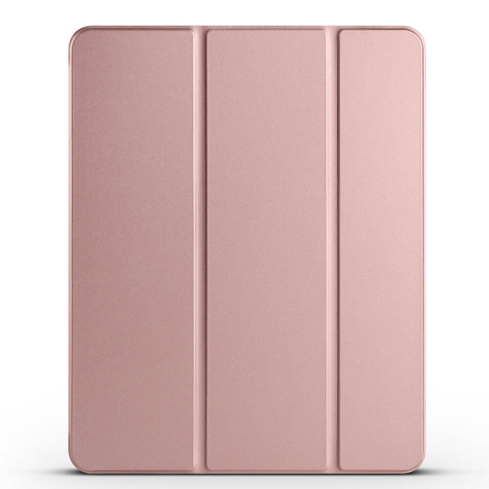 Apple iPad Air 10.9 2020 (4.Nesil) Zore Smart Cover Kalem Bölmeli Standlı 1-1 Kılıf - 5