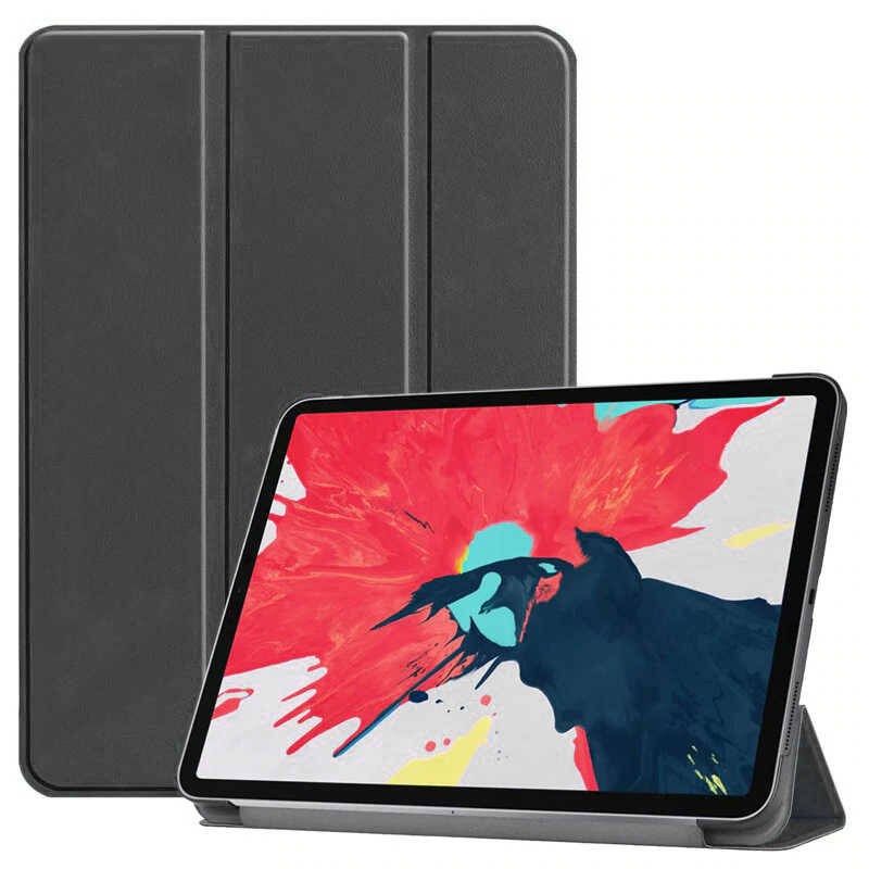 Apple iPad Air 10.9 2020 (4.Nesil) Zore Smart Cover Standlı 1-1 Kılıf - 12