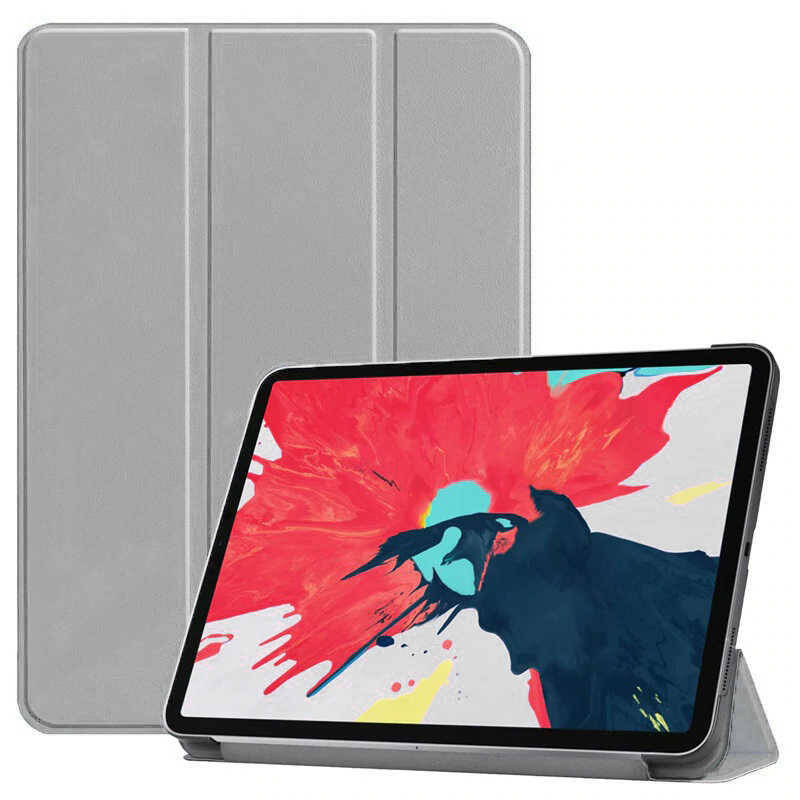 Apple iPad Air 10.9 2020 (4.Nesil) Zore Smart Cover Standlı 1-1 Kılıf - 7