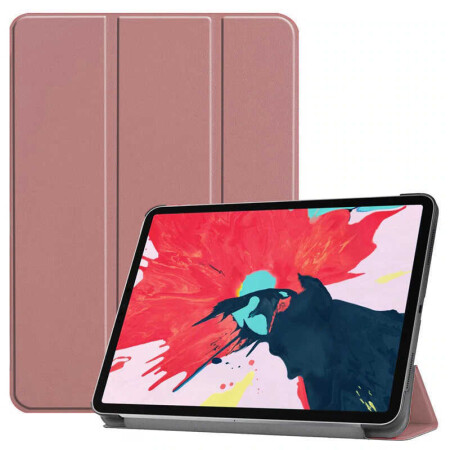 Apple iPad Air 10.9 2020 (4.Nesil) Zore Smart Cover Standlı 1-1 Kılıf - 5