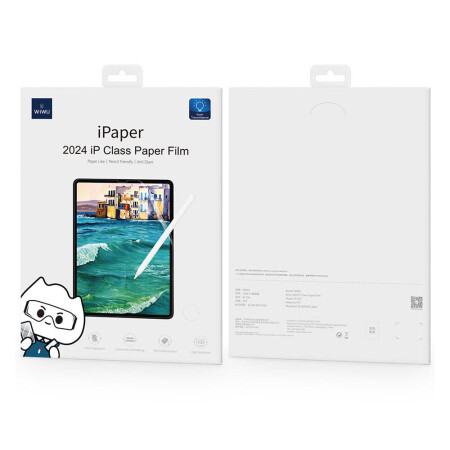 Apple iPad Air 11 2024 Kağıt Hisli Wiwu iPaper Like Tablet Ekran Koruyucu - 9