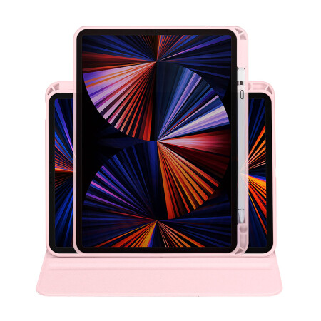 Apple iPad Pro 11 2018 Kılıf Zore Termik Kalem Bölmeli Dönebilen Standlı Kılıf - 41