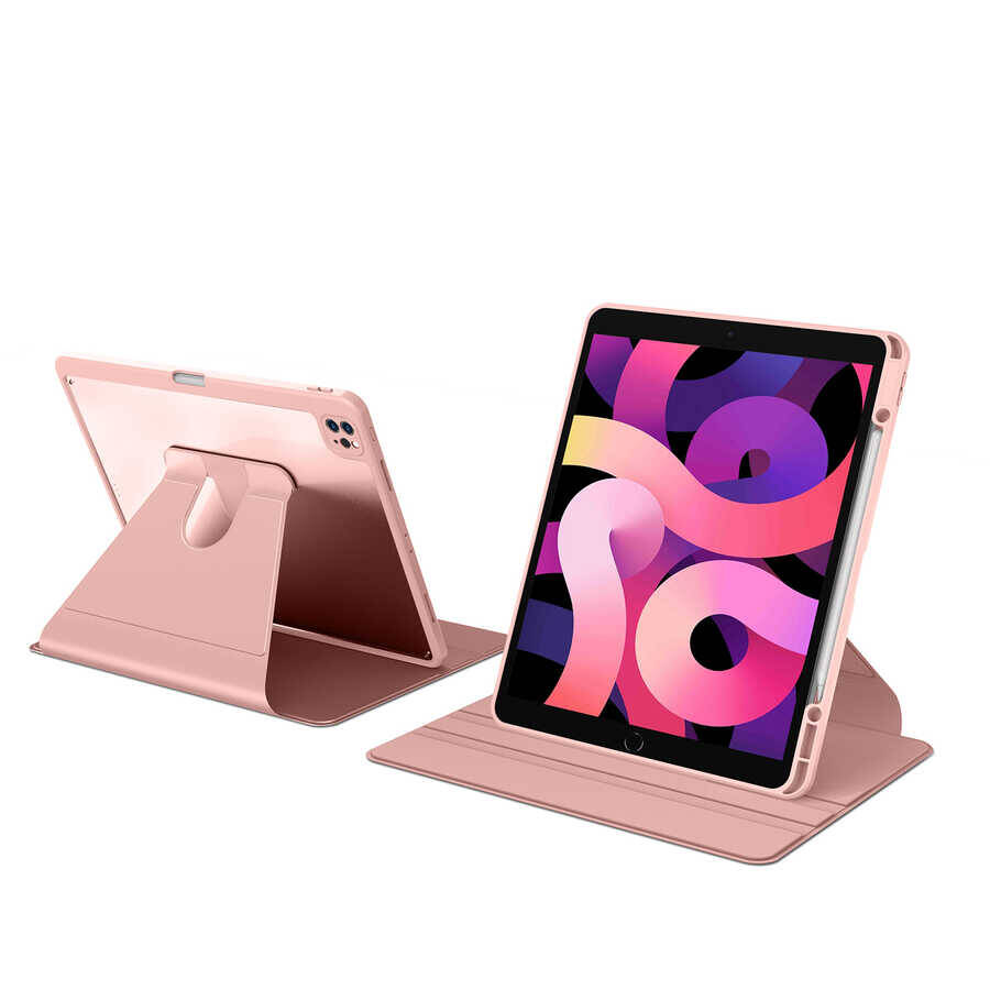 Apple iPad Pro 11 2020 (2.Nesil) Kılıf Zore Nayn Dönebilen Standlı Kılıf - 37