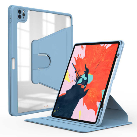 Apple iPad Pro 11 2020 (2.Nesil) Kılıf Zore Nayn Dönebilen Standlı Kılıf - 31