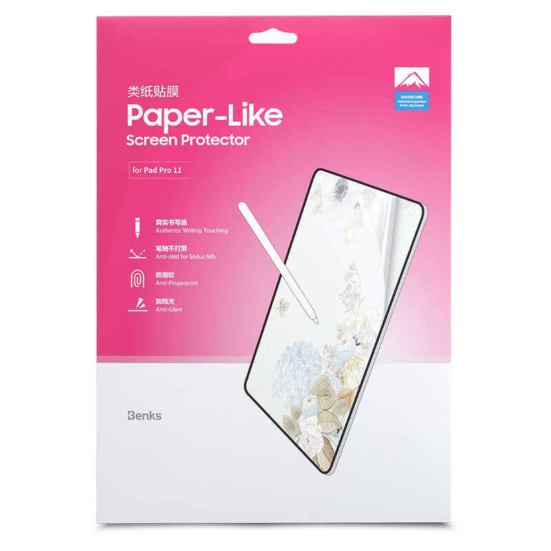 Apple iPad Pro 11 2021 (3.Nesil) Benks Paper-Like Ekran Koruyucu - 7