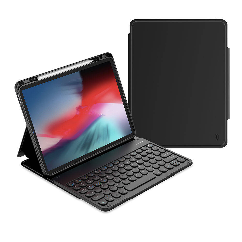 Apple iPad Pro 11 2024 Wiwu Protective Gizli Kalem Bölmeli Klavyeli Kılıf - 4