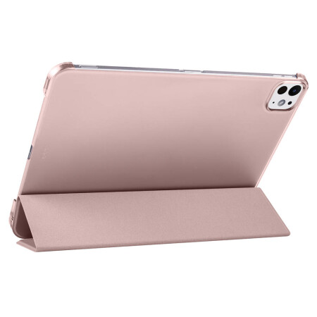 Apple iPad Pro 11 2024 Zore Smart Cover Kalem Bölmeli Standlı 1-1 Kılıf - 12