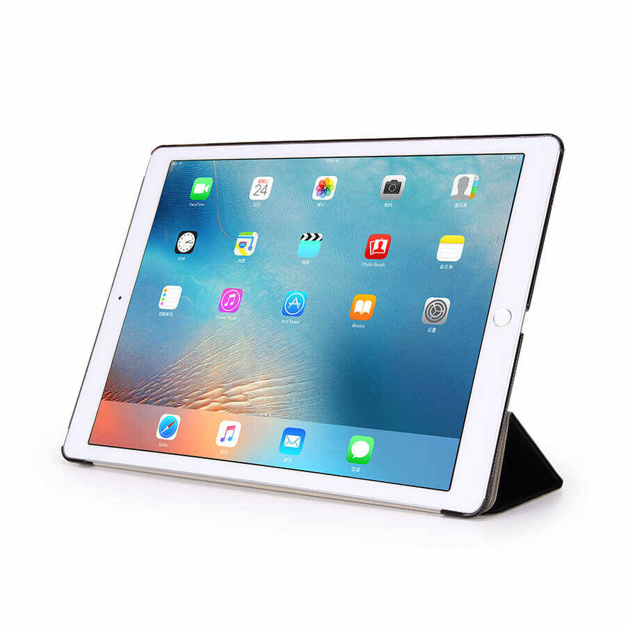 Apple iPad Pro 12.9 2015 Zore Smart Cover Standlı 1-1 Kılıf - 6