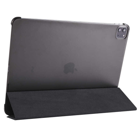 Apple iPad Pro 12.9 2020 (4.Nesil) Zore Smart Cover Standlı 1-1 Kılıf - 10