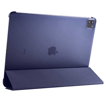 Apple iPad Pro 12.9 2020 (4.Nesil) Zore Smart Cover Standlı 1-1 Kılıf - 6