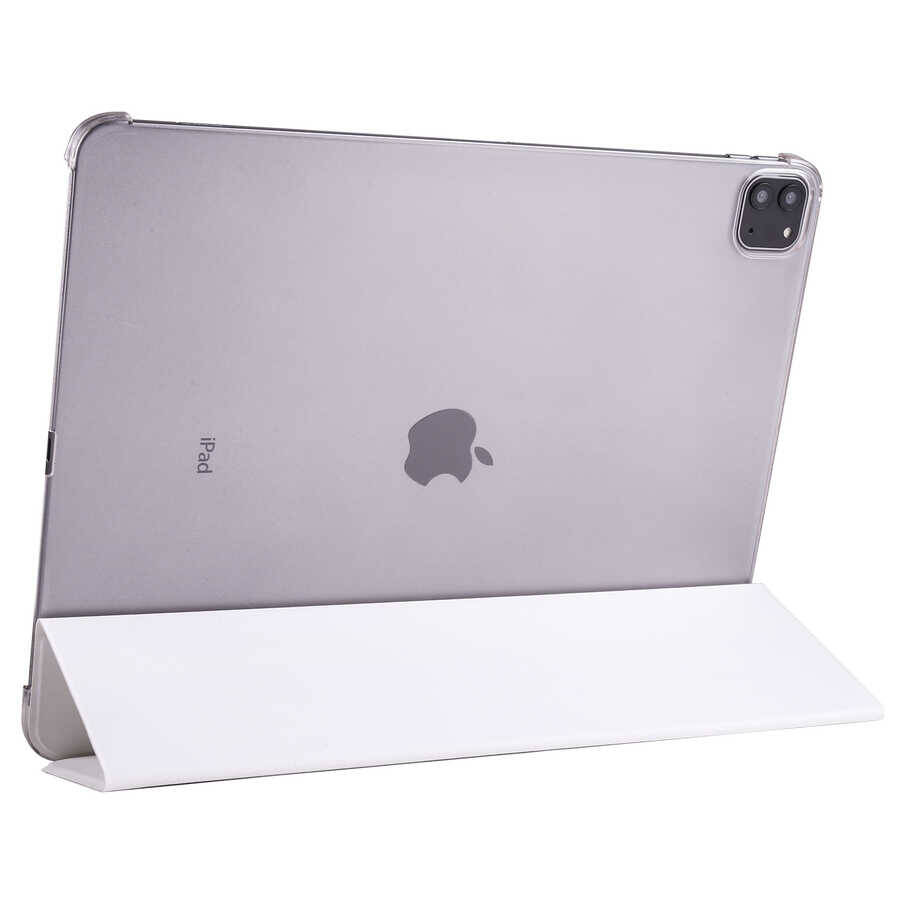 Apple iPad Pro 12.9 2020 (4.Nesil) Zore Smart Cover Standlı 1-1 Kılıf - 1