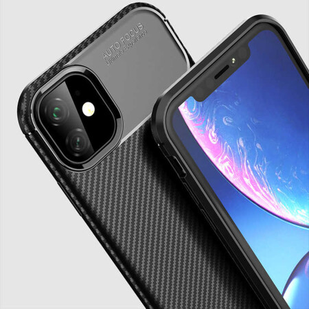 Apple iPhone 11 Kılıf Zore Negro Silikon Kapak - 26