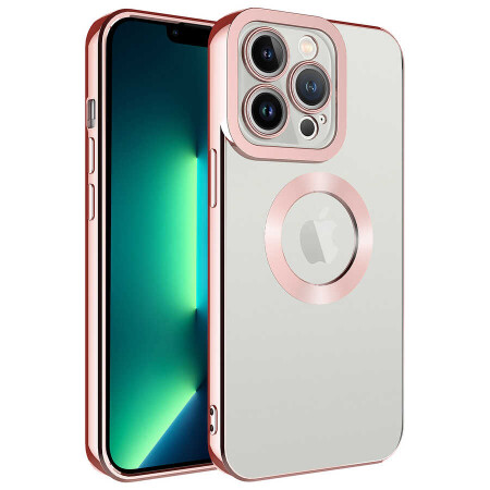 Apple iPhone 11 Pro Kılıf Kamera Korumalı Logo Gösteren Zore Omega Kapak - 8