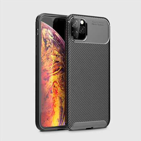 Apple iPhone 11 Pro Kılıf Zore Negro Silikon Kapak - 5