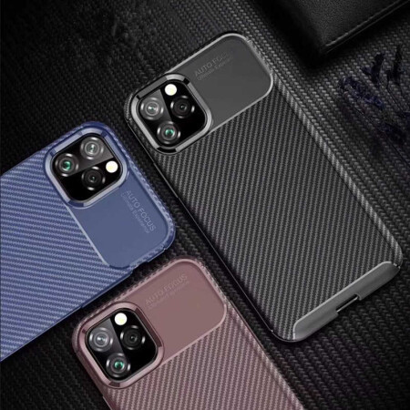 Apple iPhone 11 Pro Max Kılıf Zore Negro Silikon Kapak - 3