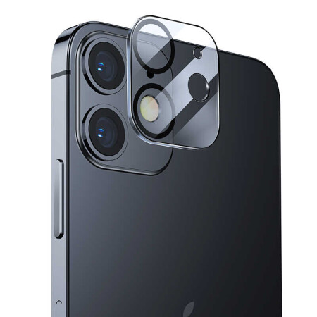 Apple iPhone 12 Benks İntegrated Kamera Lens Koruyucu Cam - 2