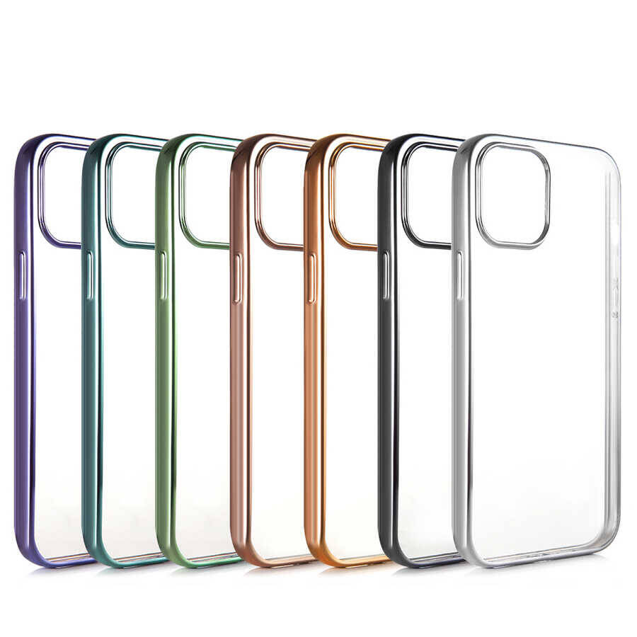 Apple iPhone 12 Benks Magic Glitz Ultra-Thin Transparent Protective Soft Kapak - 9