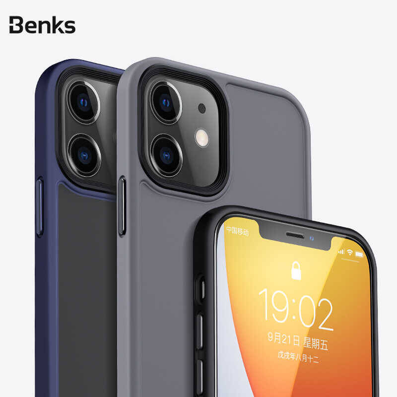 Apple iPhone 12 Kılıf Benks Hybrid Kapak - 7