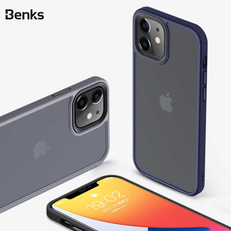 Apple iPhone 12 Kılıf Benks Hybrid Kapak - 10