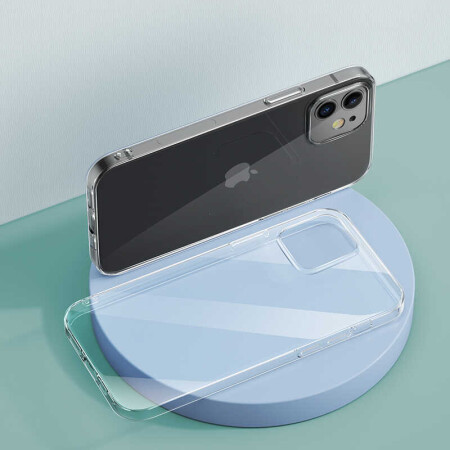 Apple iPhone 12 Kılıf Benks Transparent Kapak - 5