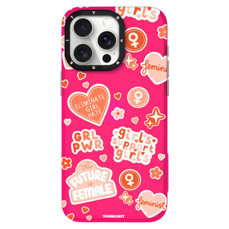 Apple iPhone 12 Kılıf Bethany Green Tasarımlı Youngkit Sweet Language Kapak - 3