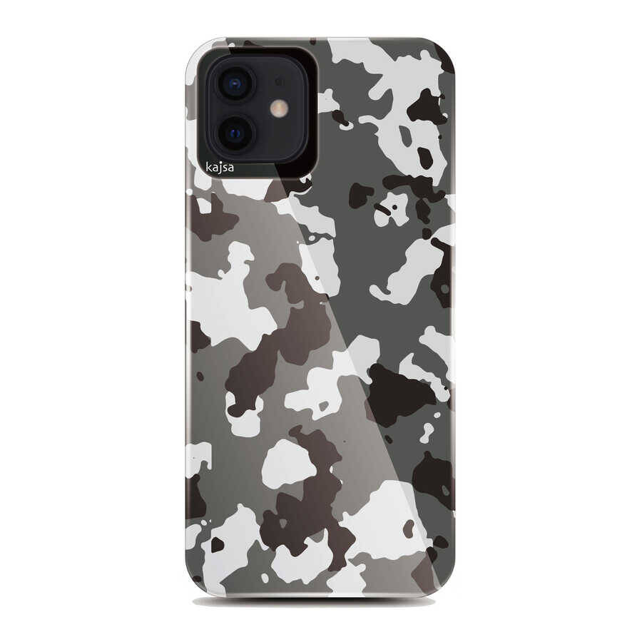 Apple iPhone 12 Kılıf Kajsa Camo Kapak - 5