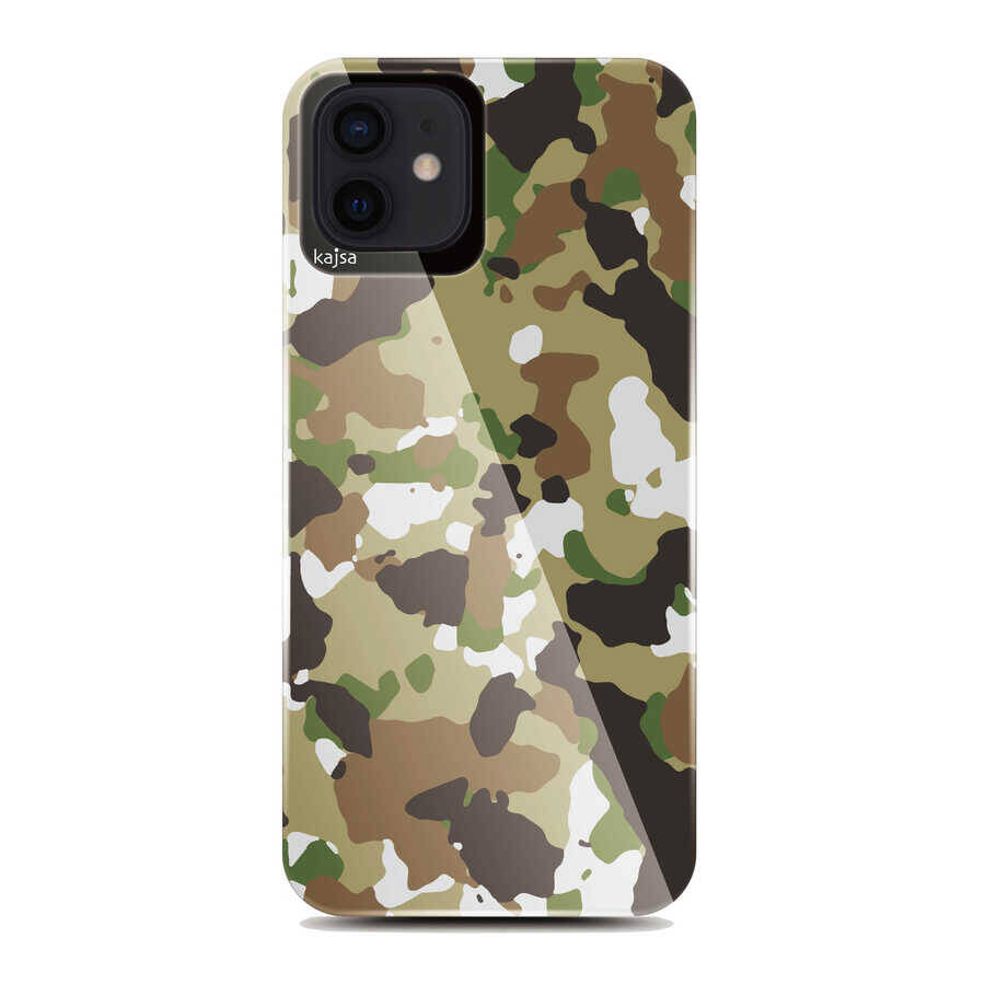 Apple iPhone 12 Kılıf Kajsa Camo Kapak - 1